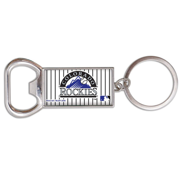 Colorado Rockies Bottle Opener Key Rings