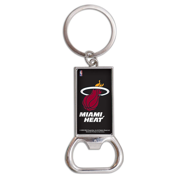 Miami Heat Bottle Opener Key Rings