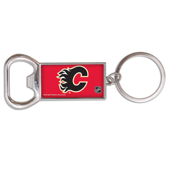 Calgary Flames Bottle Opener Key Rings