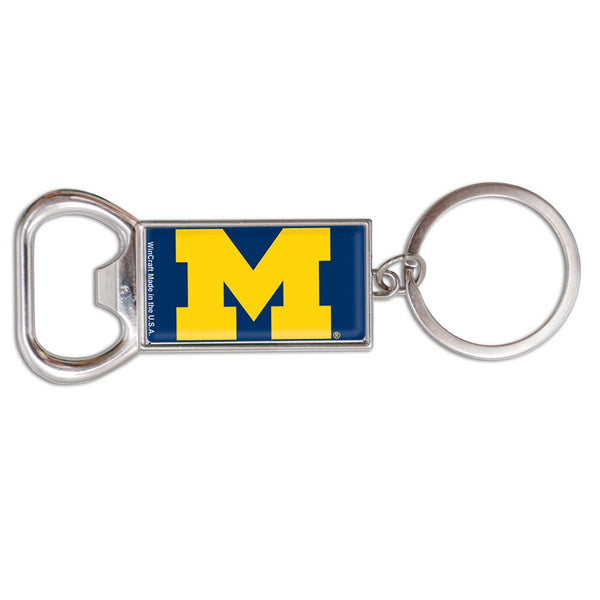 Michigan Wolverines Bottle Opener Key Rings