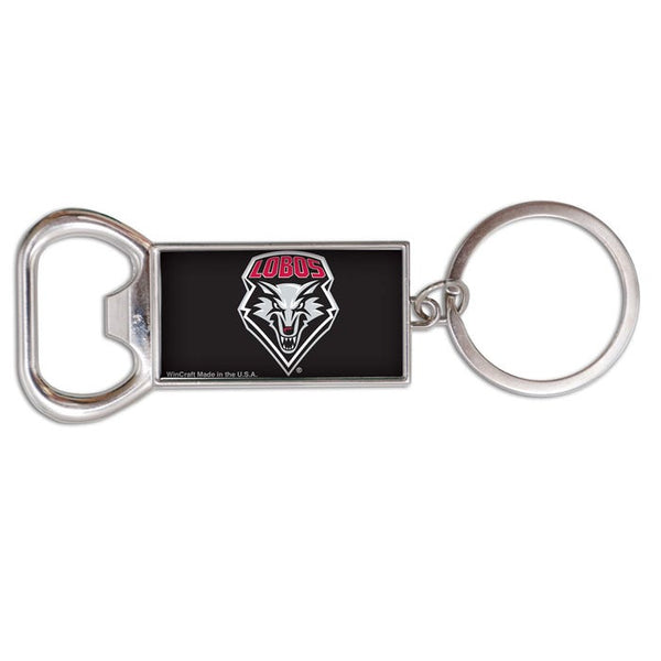 New Mexico Lobos Bottle Opener Key Rings