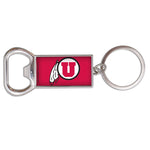 Utah Utes Bottle Opener Key Rings