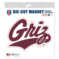 Montana Grizzlies Outdoor Magnets 6" x 6"
