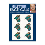 Coastal Carolina Chanticleers Glitter Tattoo 6 Pack