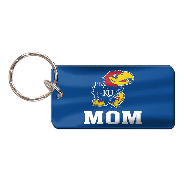 Kansas Jayhawks Keychain Rectangle
