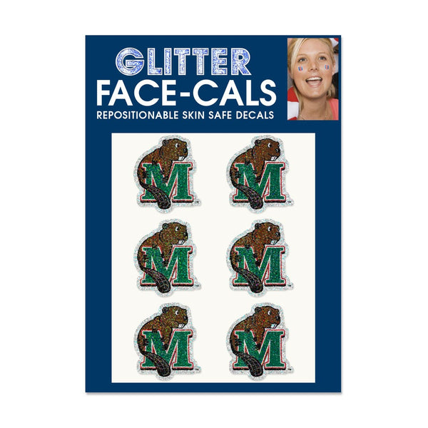Minot State Beavers Glitter Tattoo 6 Pack