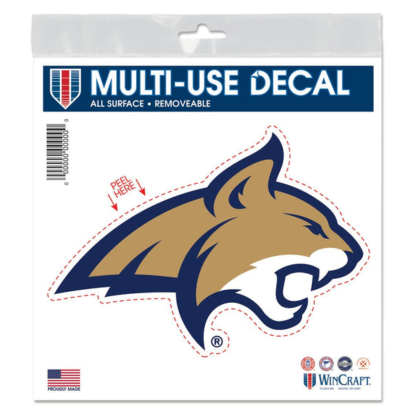 Montana State Bobcats All Surface Decal 6" x 6"