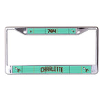 Charlotte Hornets / City Edition Lic Plt Frame S/L Printed