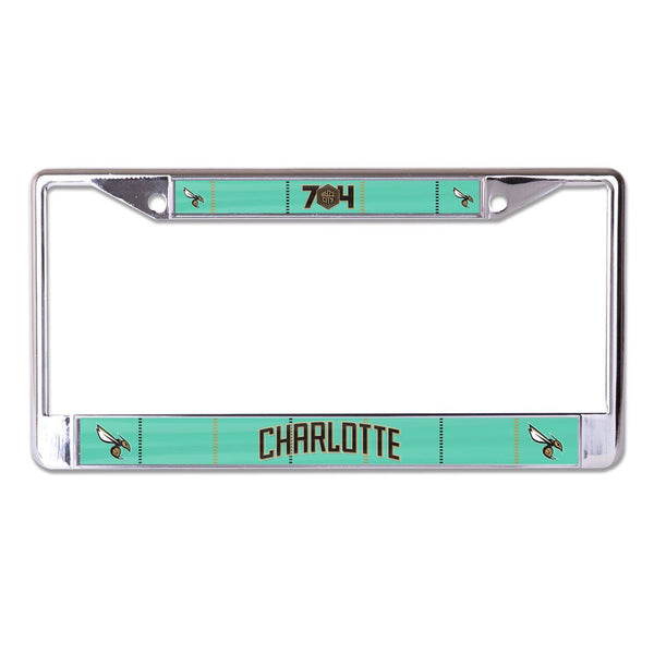 Charlotte Hornets / City Edition Lic Plt Frame S/L Printed