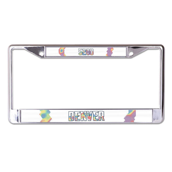 Denver Nuggets / City Edition Lic Plt Frame S/L Printed