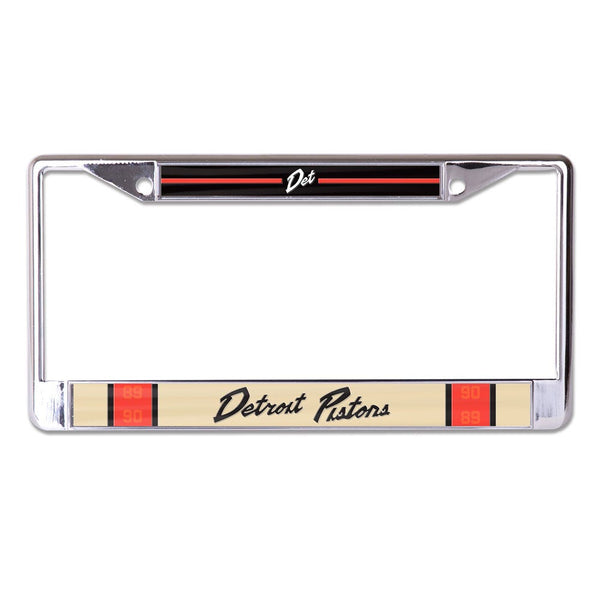 Detroit Pistons / City Edition Lic Plt Frame S/L Printed