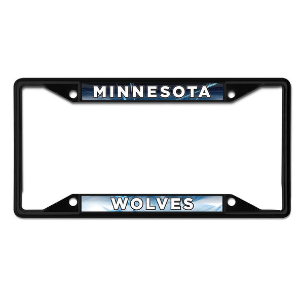 Minnesota Timberwolves / City Edition Lic Plt Frame S/L Printed