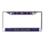 New Orleans Pelicans / City Edition Lic Plt Frame S/L Printed