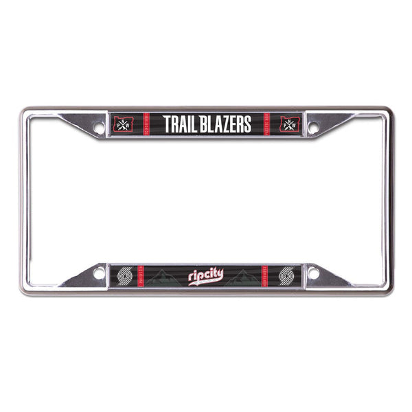 Portland Trail Blazers / City Edition Lic Plt Frame S/L Printed