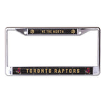 Toronto Raptors / City Edition Lic Plt Frame S/L Printed