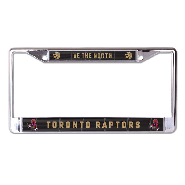 Toronto Raptors / City Edition Lic Plt Frame S/L Printed