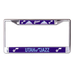 Utah Jazz / City Edition Lic Plt Frame S/L Printed