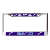 Utah Jazz / City Edition Lic Plt Frame S/L Printed