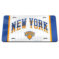 New York Knicks / City Edition Specialty Acrylic License Plate