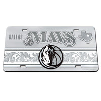 Dallas Mavericks / City Edition Specialty Acrylic License Plate