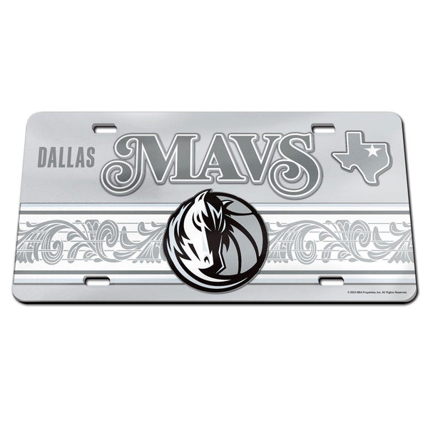 Dallas Mavericks / City Edition Specialty Acrylic License Plate