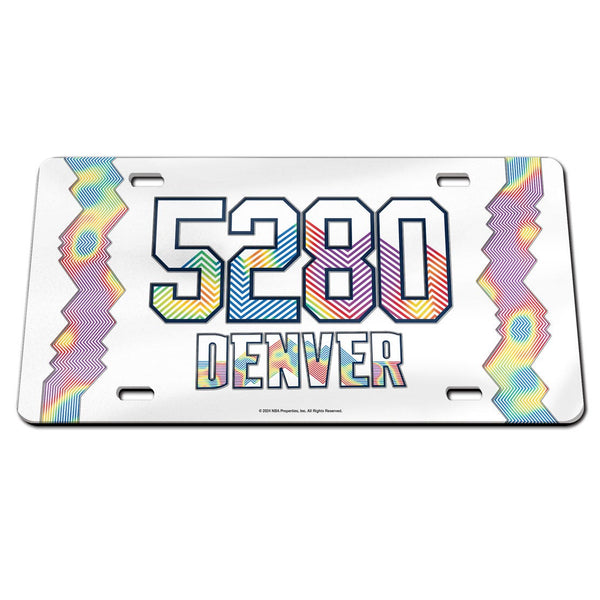 Denver Nuggets / City Edition Specialty Acrylic License Plate