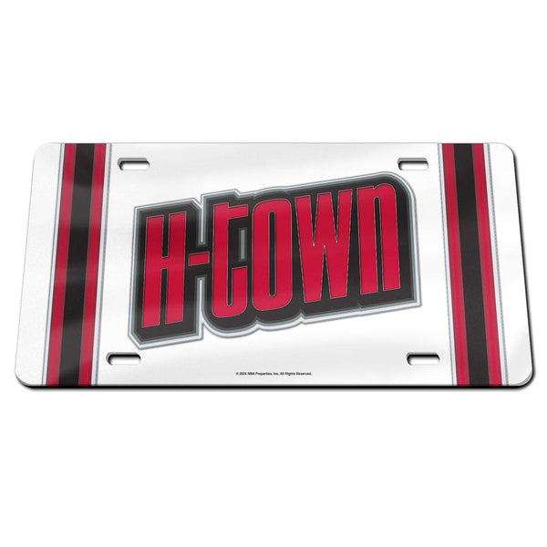 Houston Rockets / City Edition Specialty Acrylic License Plate