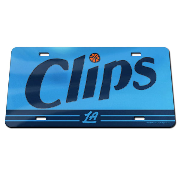 Los Angeles Clippers / City Edition Specialty Acrylic License Plate