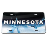 Minnesota Timberwolves / City Edition Specialty Acrylic License Plate