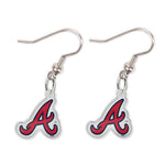 Atlanta Braves Acrylic loop earrings