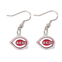 Cincinnati Reds Acrylic loop earrings