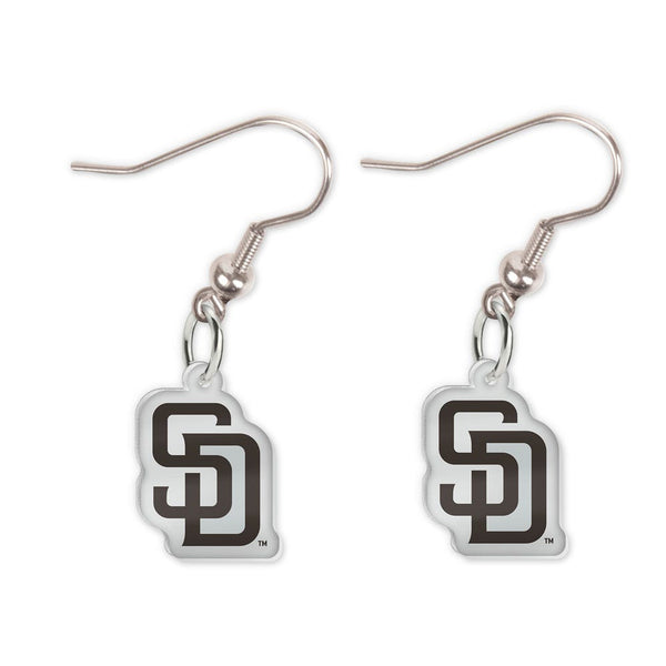 San Diego Padres Acrylic loop earrings