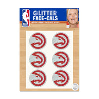 Atlanta Hawks Glitter Tattoo 6 Pack