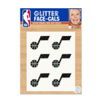 Utah Jazz Glitter Tattoo 6 Pack