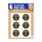 Denver Nuggets Glitter Tattoo 6 Pack