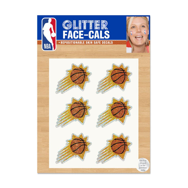 Phoenix Suns Glitter Tattoo 6 Pack