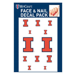 Illinois Fighting Illini Nail Cals