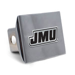 James Madison Dukes Hitch Cover- Metal Emblem