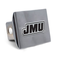 James Madison Dukes Hitch Cover- Metal Emblem