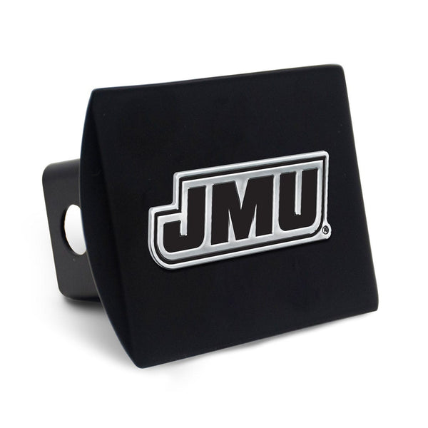 James Madison Dukes Hitch Cover- Metal Emblem