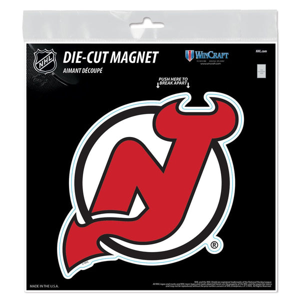 New Jersey Devils Outdoor Magnets 6" x 6"
