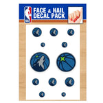 Minnesota Timberwolves Nail Cals