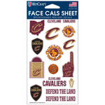 Cleveland Cavaliers Face Cals 4" x 7"