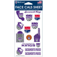Sacramento Kings Face Cals 4" x 7"