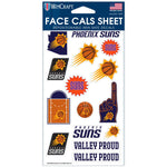 Phoenix Suns Face Cals 4" x 7"