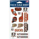 Anaheim Ducks Face Cals 4" x 7"