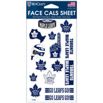 Toronto Maple Leafs Face Cals 4" x 7"
