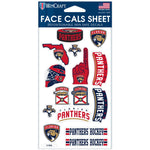 Florida Panthers Face Cals 4" x 7"