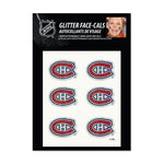 Montreal Canadiens Glitter Tattoo 6 Pack