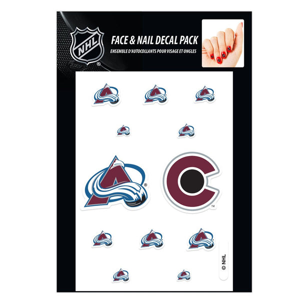 Colorado Avalanche Nail Cals
